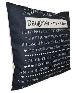 Daughter-In-Law Pillow