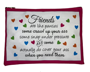 Pouch with Humorous Saying