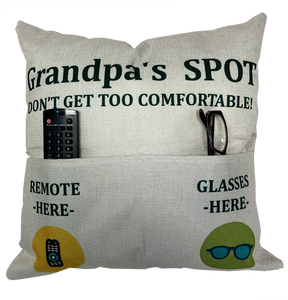 Grandpa's Spot Pillow